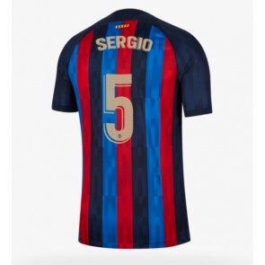 Barcelona Sergio Busquets #5 Hemmatröja 2022-23 Kortärmad